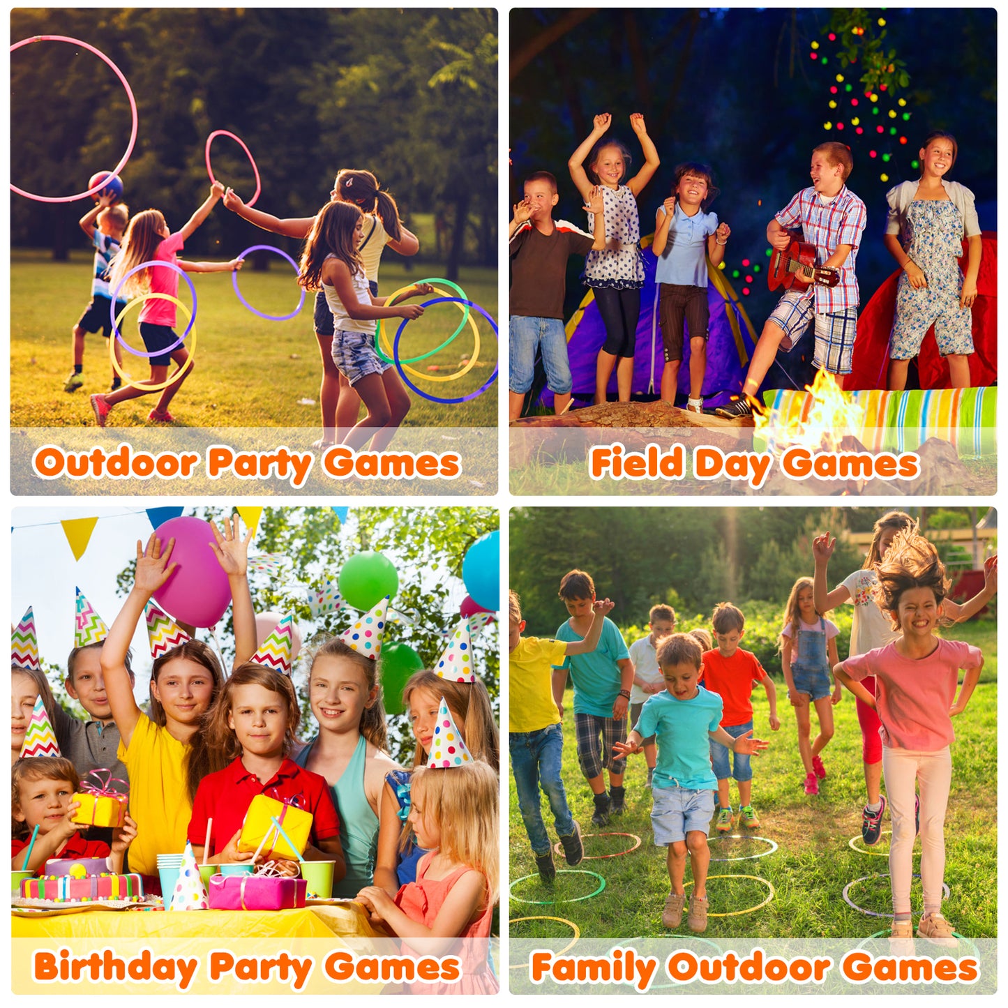 Potato Sack Race Bags, Egg Spoon Race, 3 Legged Races Bands,Bean bag Race， 32PCS Outdoor Games Sets for Birthday Party Field Day Family Reunion Carnival, Kids Adults Outside Yard Lawn Easter Game